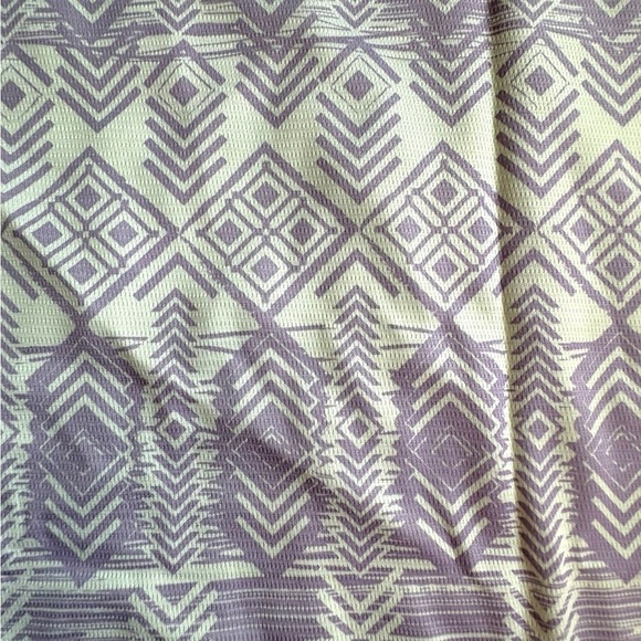 Reel Legends White and Purple Freeline Short Sleeve Top size L - Picture 4 of 4